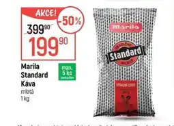 Globus MARILA Standard káva nabídka