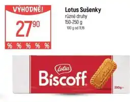 Globus LOTUS Sušenky nabídka