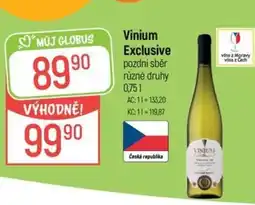 Globus VINIUM Exclusive nabídka