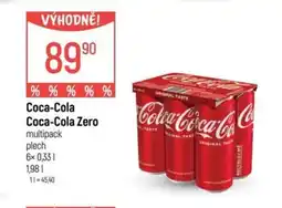 Globus Coca-Cola Coca-Cola Zero nabídka