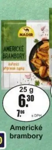 Adam Nadir Americké brambory nabídka