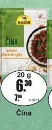 Adam Nadir Čína nabídka