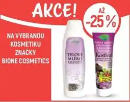 Globus Na kosmetiku značky bione cosmetics nabídka