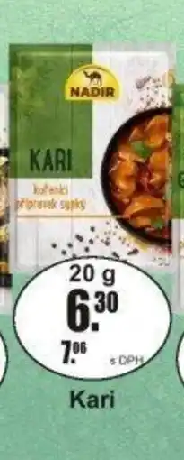 Adam Nadir Kari nabídka