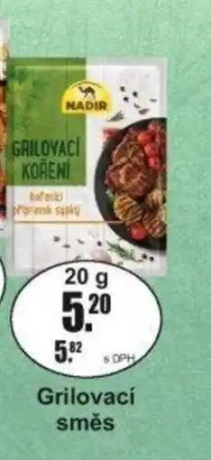 Adam Nadir Grilovací směs nabídka