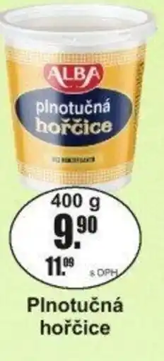 Adam Alba Plnotučná hořčice nabídka