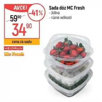Globus Sada dóz MC Fresh nabídka