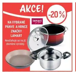 Globus Na vybrané pánve a hrnce značky lamart nabídka