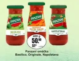 Adam Panzani omáčka Basilico, Originale, Napoletana nabídka