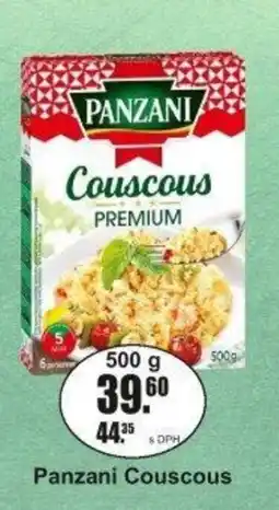 Adam Panzani Couscous nabídka