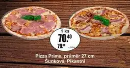 Adam Pizza Prima, průměr 27 cm Šunková, Pikantní nabídka