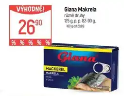 Globus GIANA Makrela nabídka