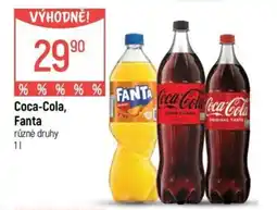 Globus Coca-cola, fanta nabídka