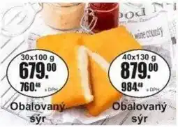 Adam Obalovaný sýr nabídka