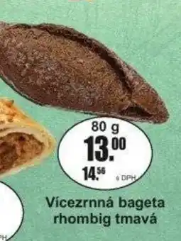 Adam Vícezrnná bageta rhombig tmavá nabídka