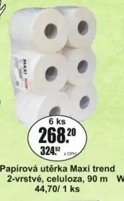 Adam Papírová utěrka Maxi trend 2-vrstvé, celuloza nabídka