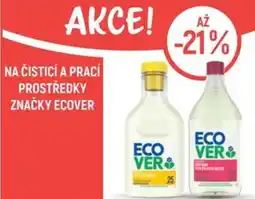 Globus Na čisticí a prací prostředky značky ecover nabídka
