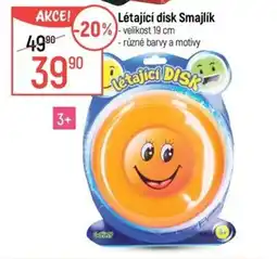 Globus Létající disk smajlík nabídka
