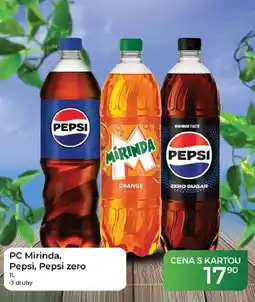 Tamda Foods PC Mirinda, Pepsi, Pepsi zero nabídka