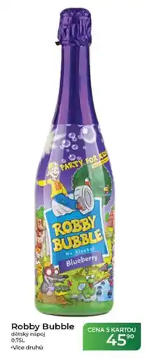 Tamda Foods Robby Bubble dětský nápoj nabídka