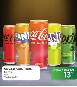 Tamda Foods CC Coca Cola, Fanta, Sprite nabídka