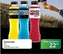 Tamda Foods Powerade nabídka