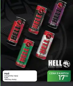 Tamda Foods Hell energetický nápoj nabídka