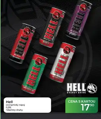 Tamda Foods Hell energetický nápoj nabídka