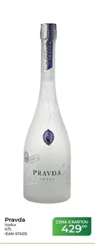 Tamda Foods Pravda Vodka nabídka