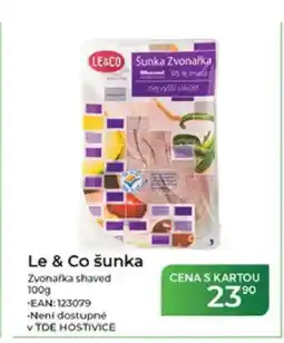 Tamda Foods Le & Co šunka nabídka