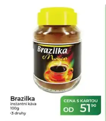 Tamda Foods Brazilka instantní káva nabídka