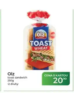 Tamda Foods Olz toust sandwich nabídka