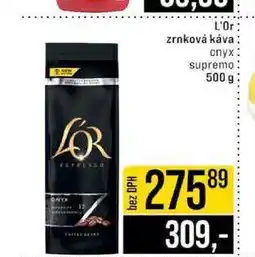 Jip L'Or zrnková káva onyx supremo nabídka