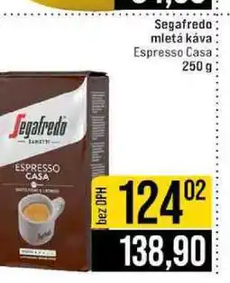 Jip Segafredo mletá káva Espresso Casa nabídka