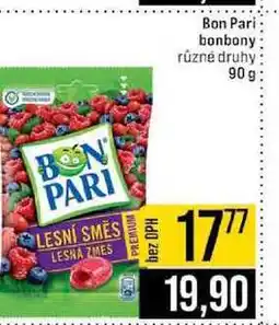 Jip Bon Pari bonbony různé druhy nabídka