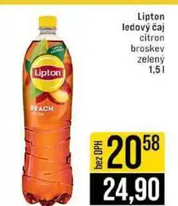 Jip Lipton ledový čaj citron broskev zelený nabídka
