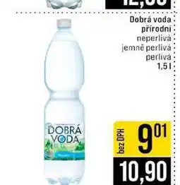 Jip Dobrá voda přírodní neperlivá. jemně perlivá perlivá nabídka