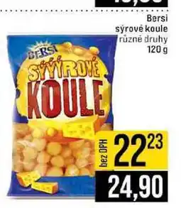 Jip Bersi sýrové koule různé druhy nabídka