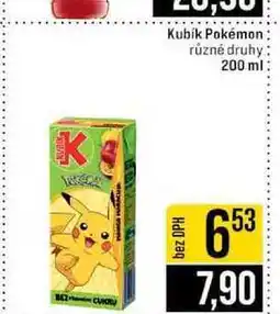 Jip Kubík Pokémon různé druhy nabídka