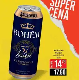 Jip Krušovice Bohém světlý ležák nabídka