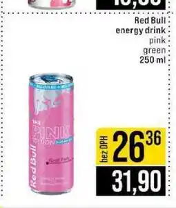 Jip Red Bull energy drink pink green nabídka