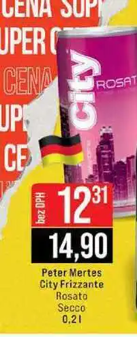 Jip Peter Mertes City Frizzante Rosato Secco nabídka