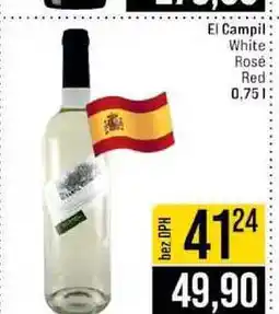 Jip El Campil White Rosé Red nabídka