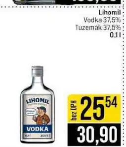 Jip Lihomil Vodka 37,5% Tuzemȧk 37,5% nabídka