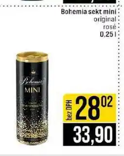 Jip Bohemia sekt mini original rosé nabídka