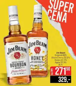 Jip Jim Beam Original 40% Black Cherry 32,5% Honey 32.5% Apple 32.5% nabídka