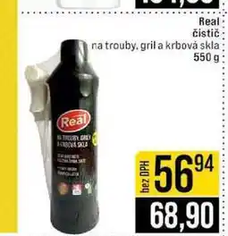 Jip Real čistič na trouby, gril a krbová skla nabídka