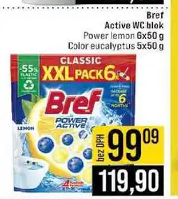Jip Bref Active WC blok Power lemon nabídka