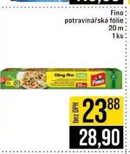 Jip Fino potravinářská fólie 20m 1ks nabídka