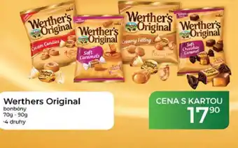 Tamda Foods Werthers Original bonbóny nabídka